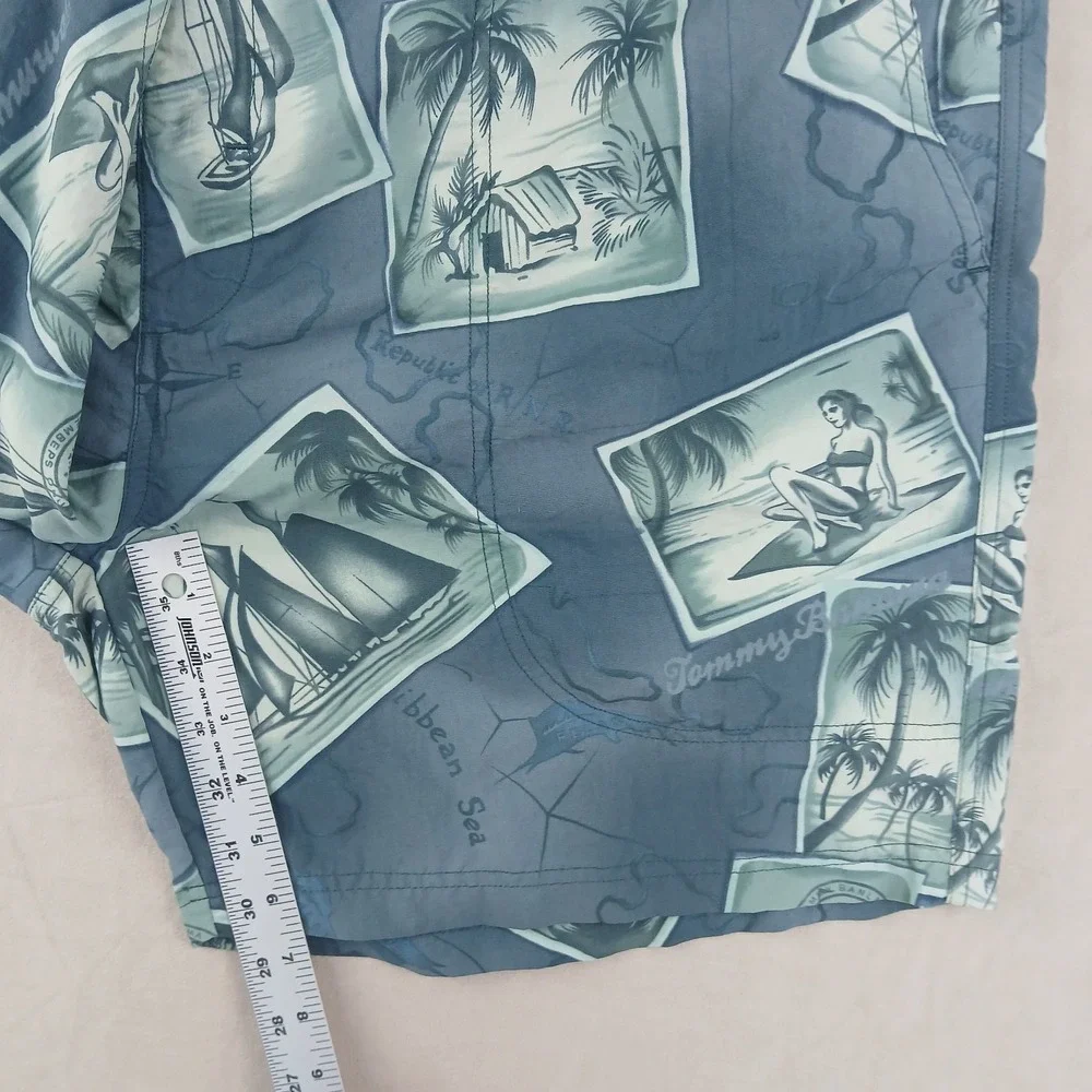 Tommy Bahama‎ XL Mens Board Shorts Floral Mesh Liner FLAWS